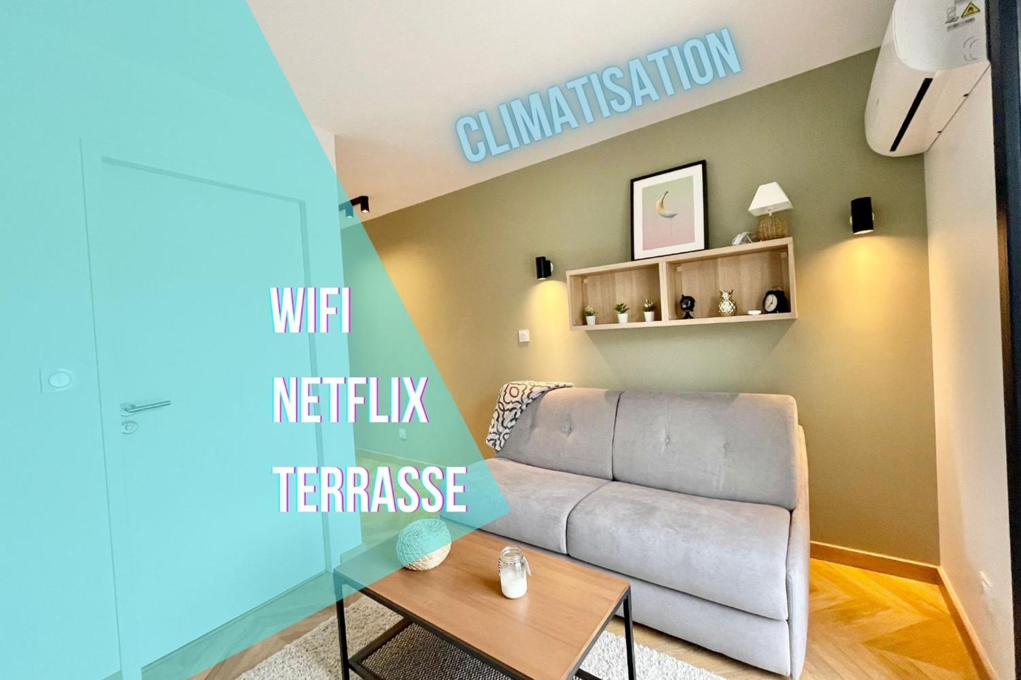 Le Flachet - Climatisation - Wifi Appartement Villeurbanne Buitenkant foto